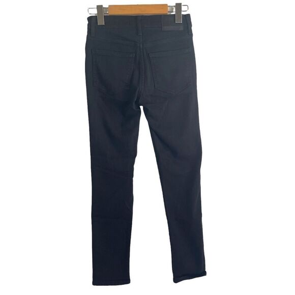 Denim Forum Black The Nico Mid Rise Skinny Crop Jeans Size 25 - Picture 3 of 7